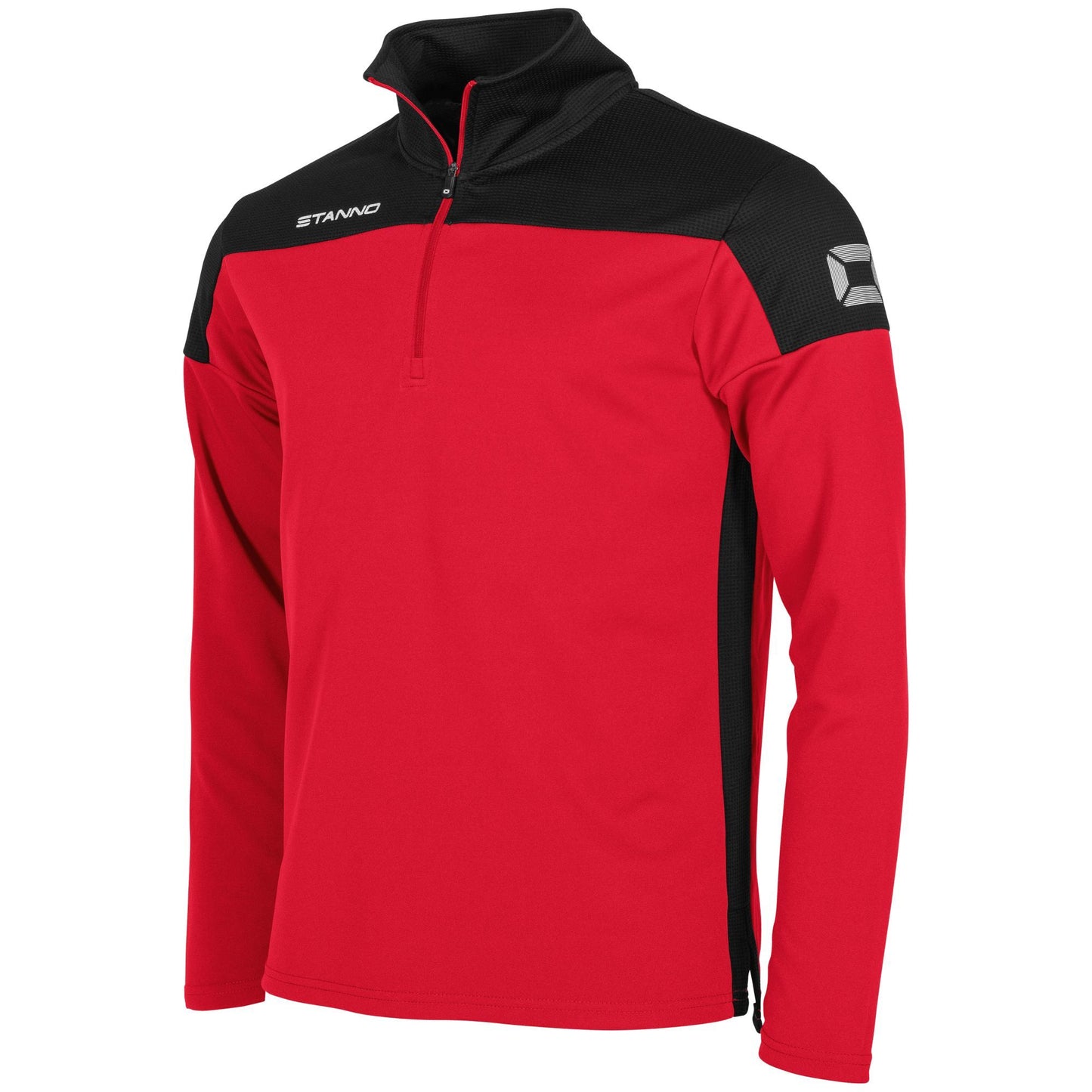 Stanno -Pride 1/4 Zip Top Rot/ Schwarz