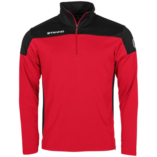 Stanno -Pride 1/4 Zip Top Rot/ Schwarz