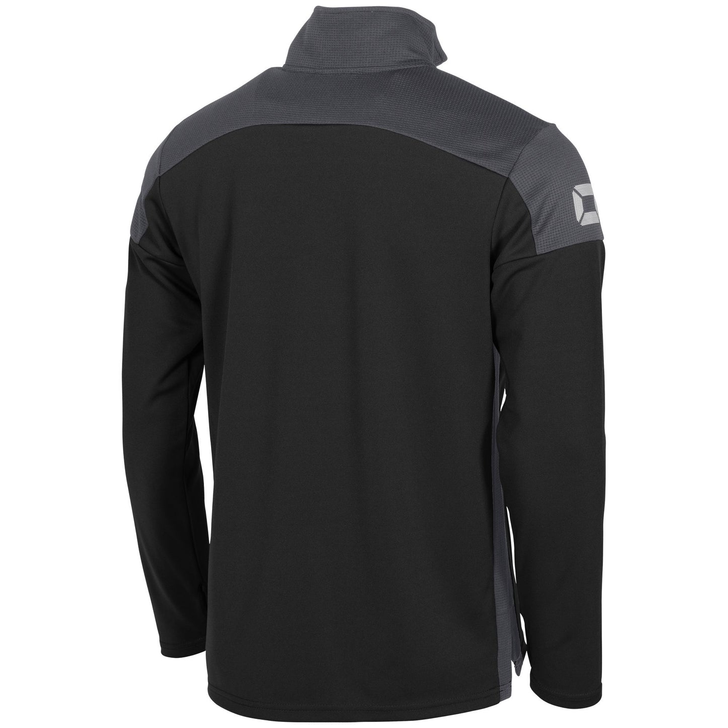 Stanno -Pride 1/4 Zip Top Schwarz/ Grau