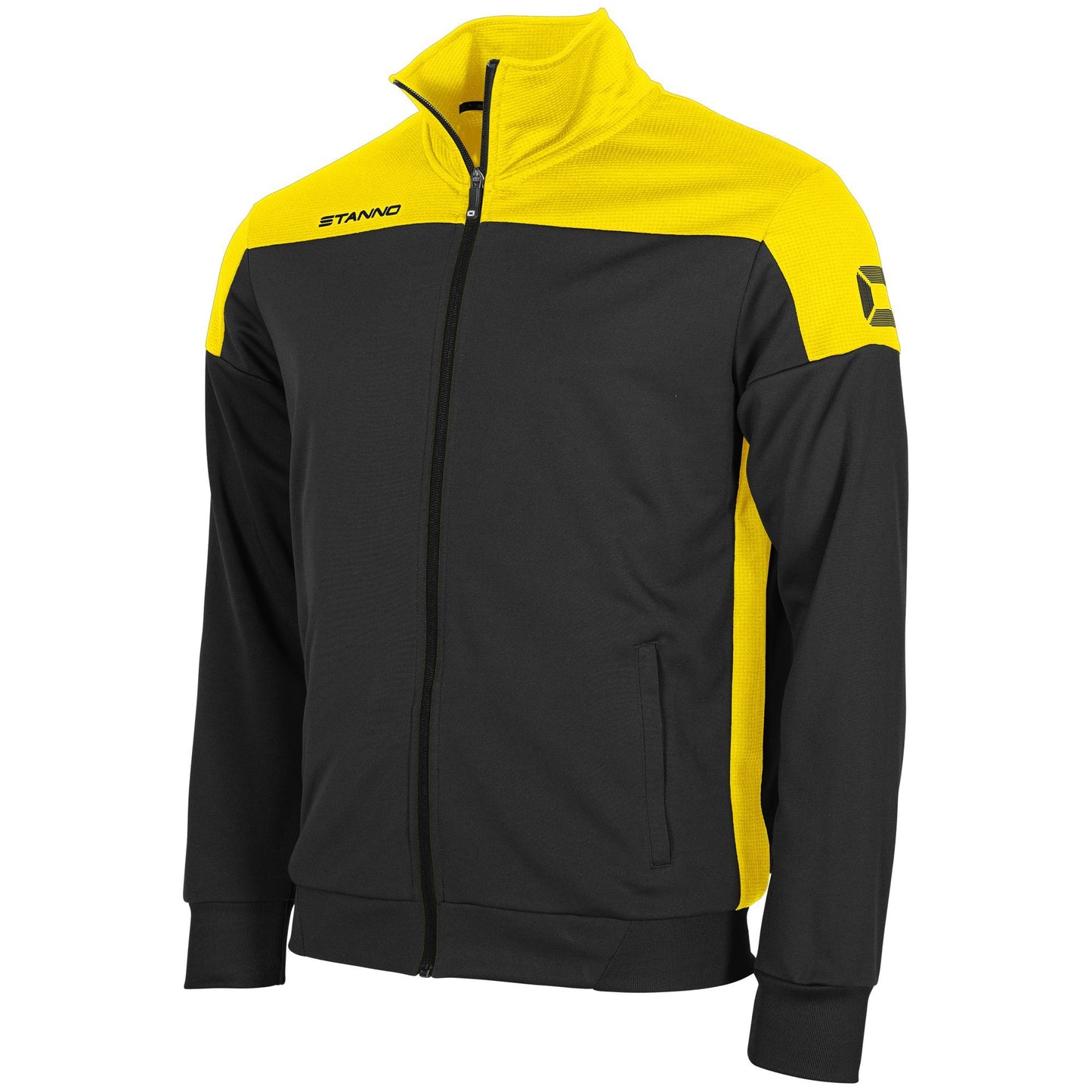 Stanno -Pride Full Zip Jacke Schwarz/ Gelb