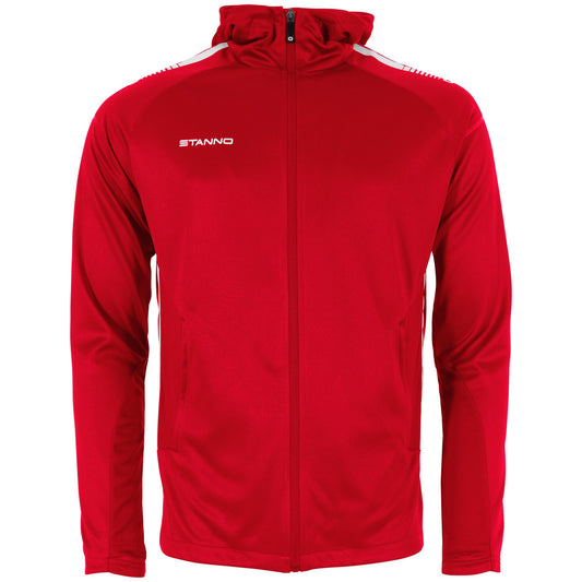 Stanno - First Kapuzenjacke Rot