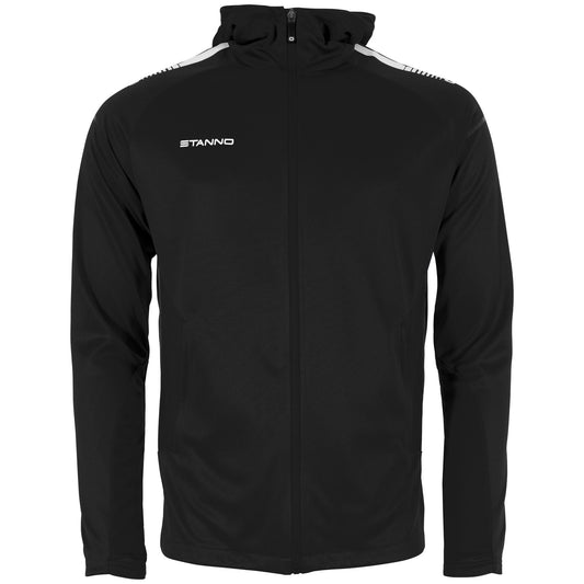Stanno - First Kapuzenjacke Schwarz