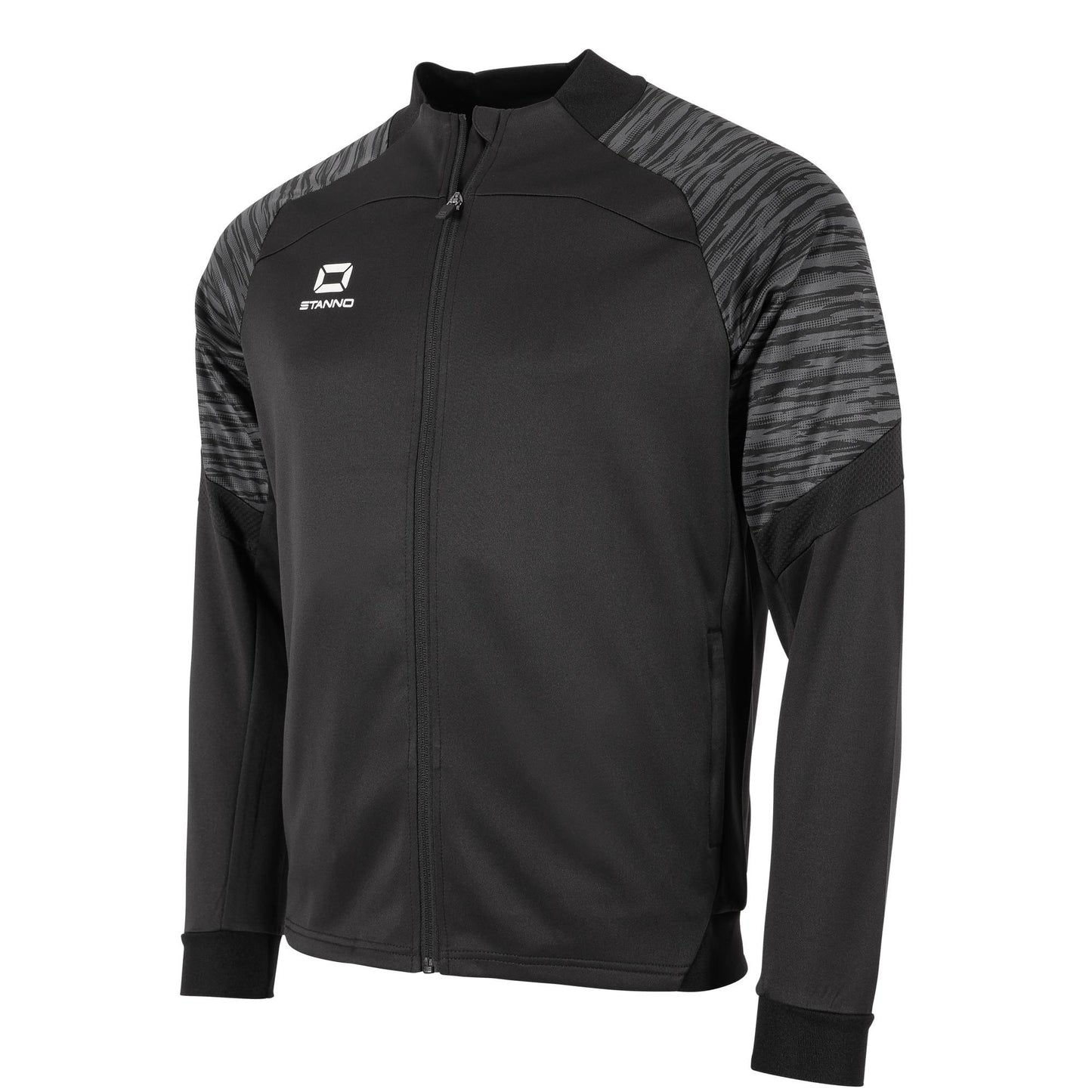 Stanno - Bolt Full Zip Jacke Dunkel Schwarz