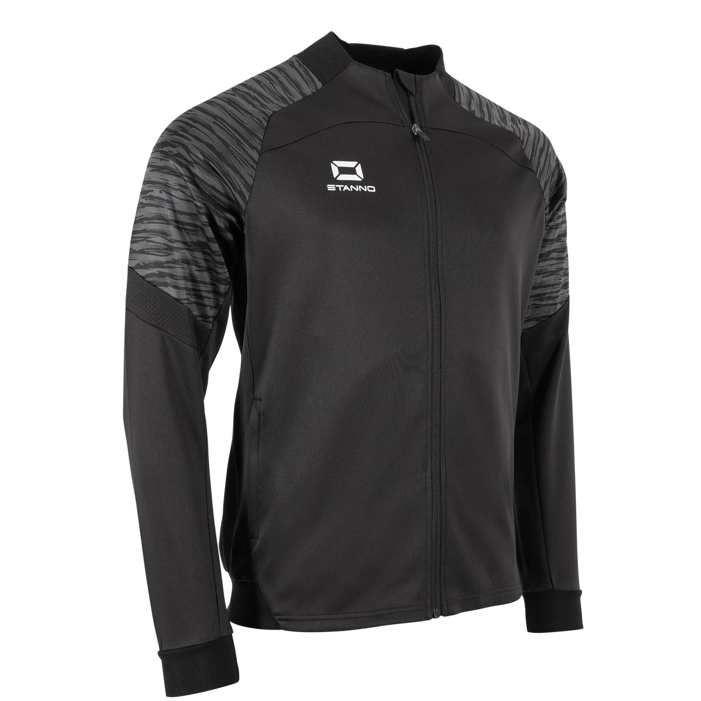 Stanno - Bolt Full Zip Jacke Dunkel Schwarz