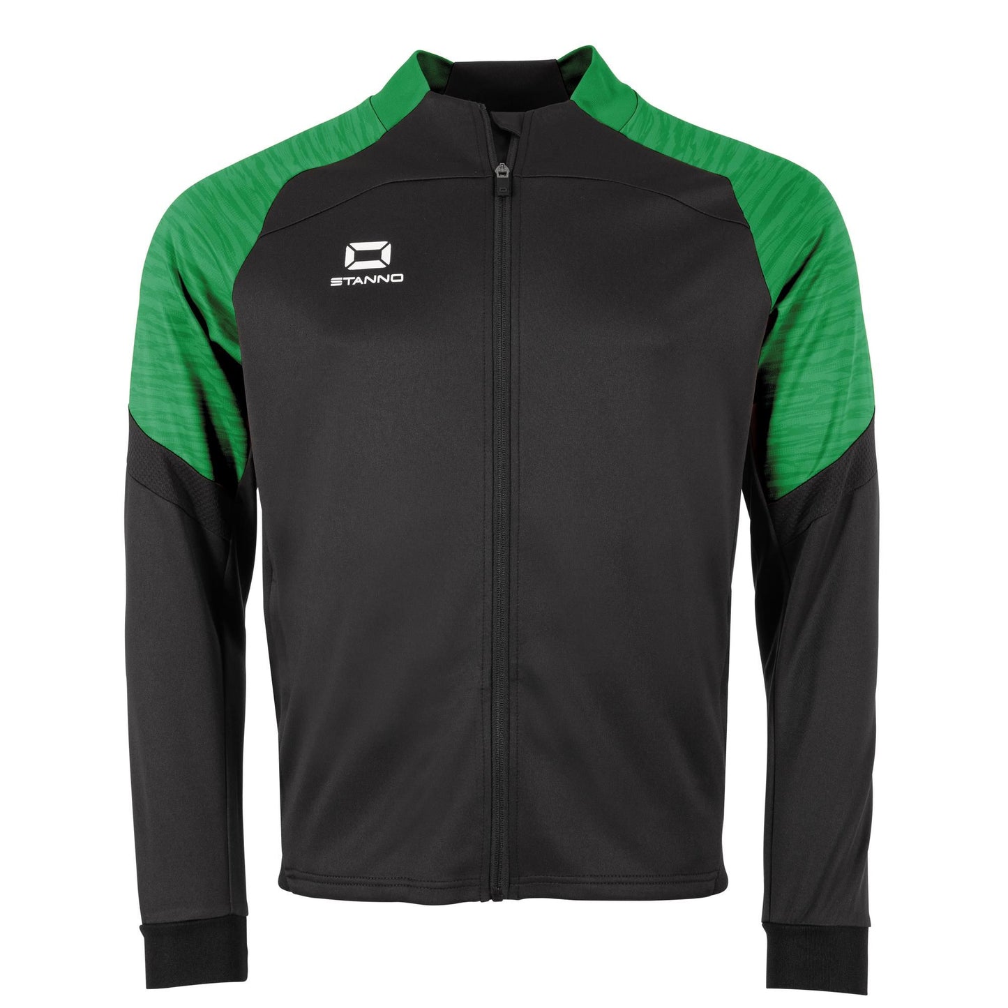 Stanno - Bolt Full Zip Jacke Dunkel Schwarz/ Grün