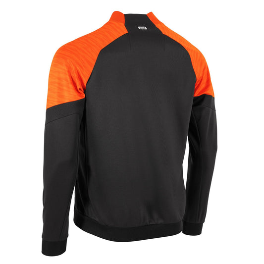 Stanno - Bolt Full Zip Jacke Dunkel Schwarz/ Orange