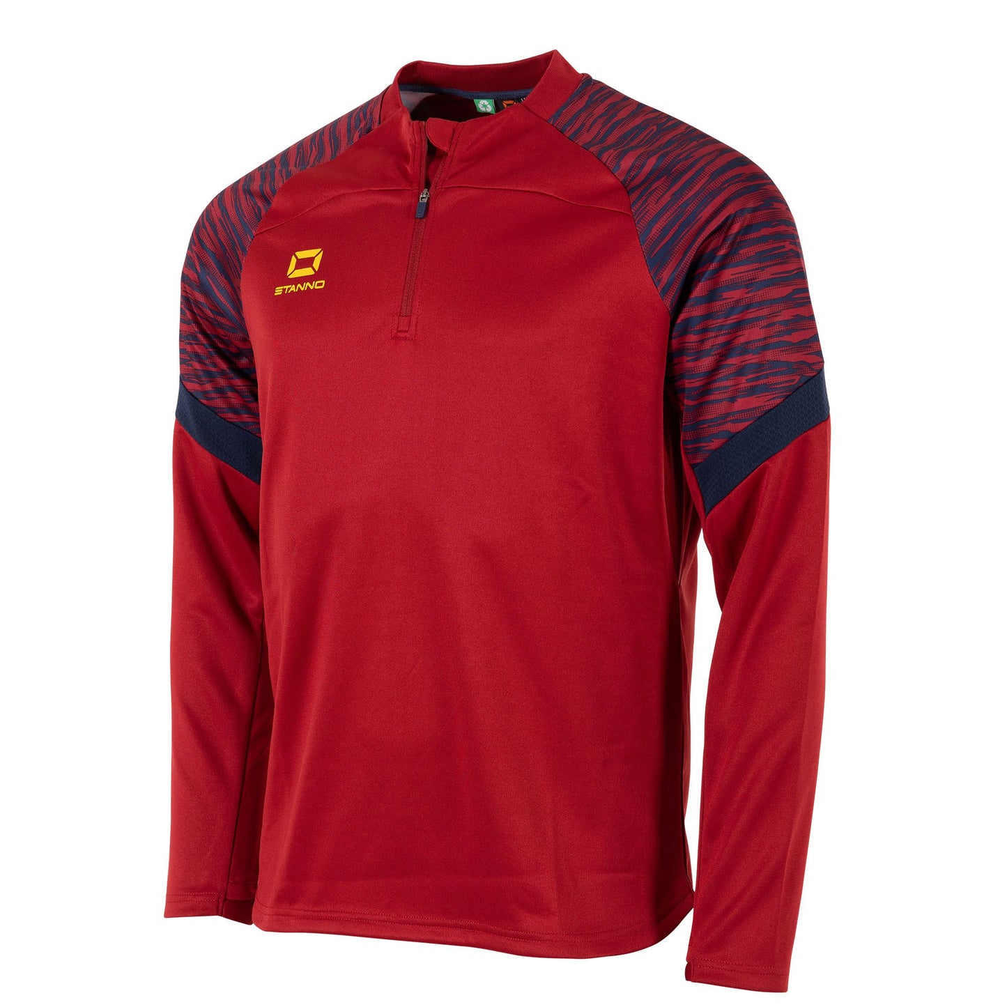Stanno - Bolt Quarter Zip Top Dunkel Rot