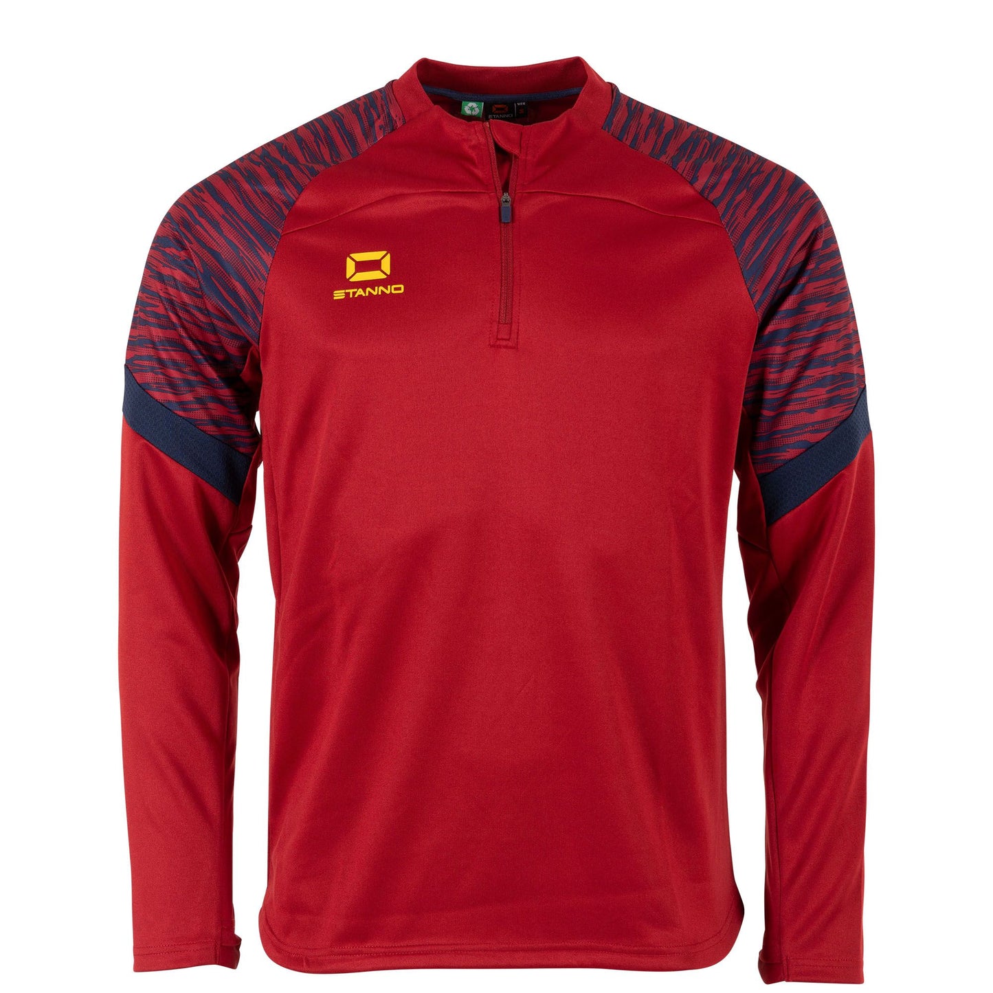 Stanno - Bolt Quarter Zip Top Dunkel Rot