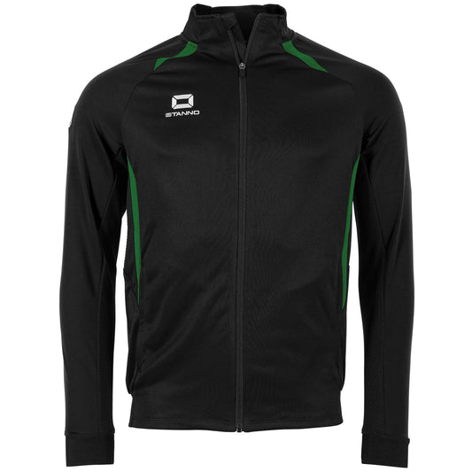 Stanno - Stadio Full Zip Top Schwarz/ Grün