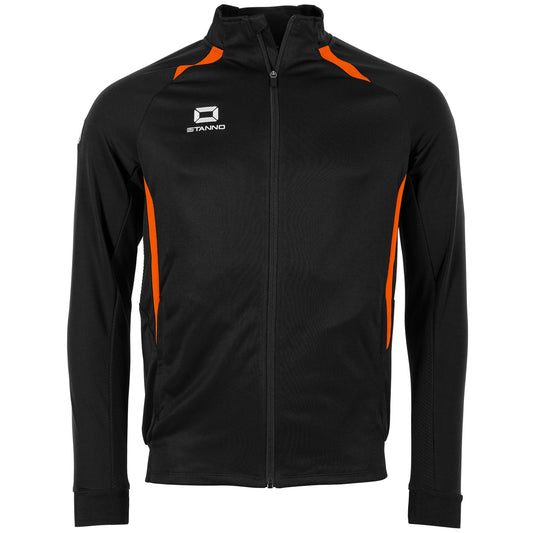 Stanno - Stadio Full Zip Top Schwarz/ Orange
