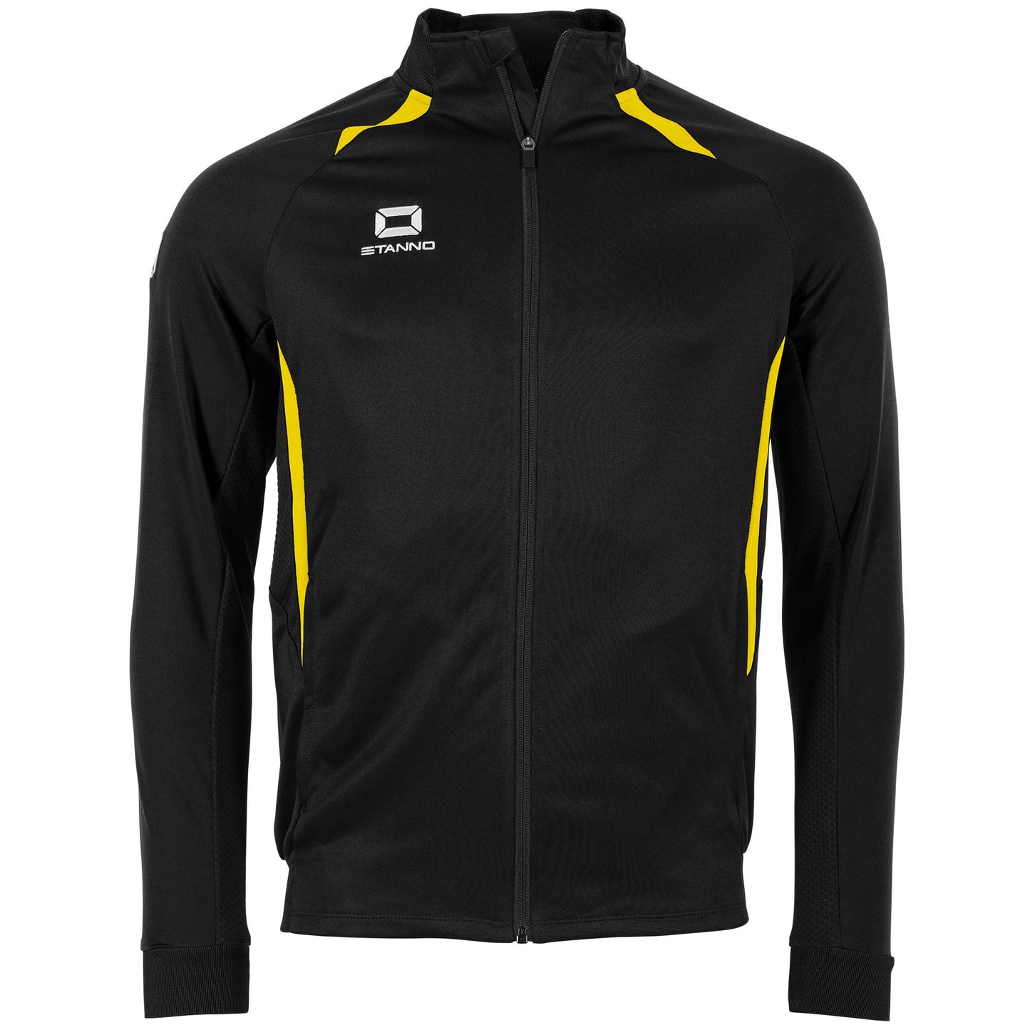 Stanno - Stadio Full Zip Top Schwarz/ Gelb