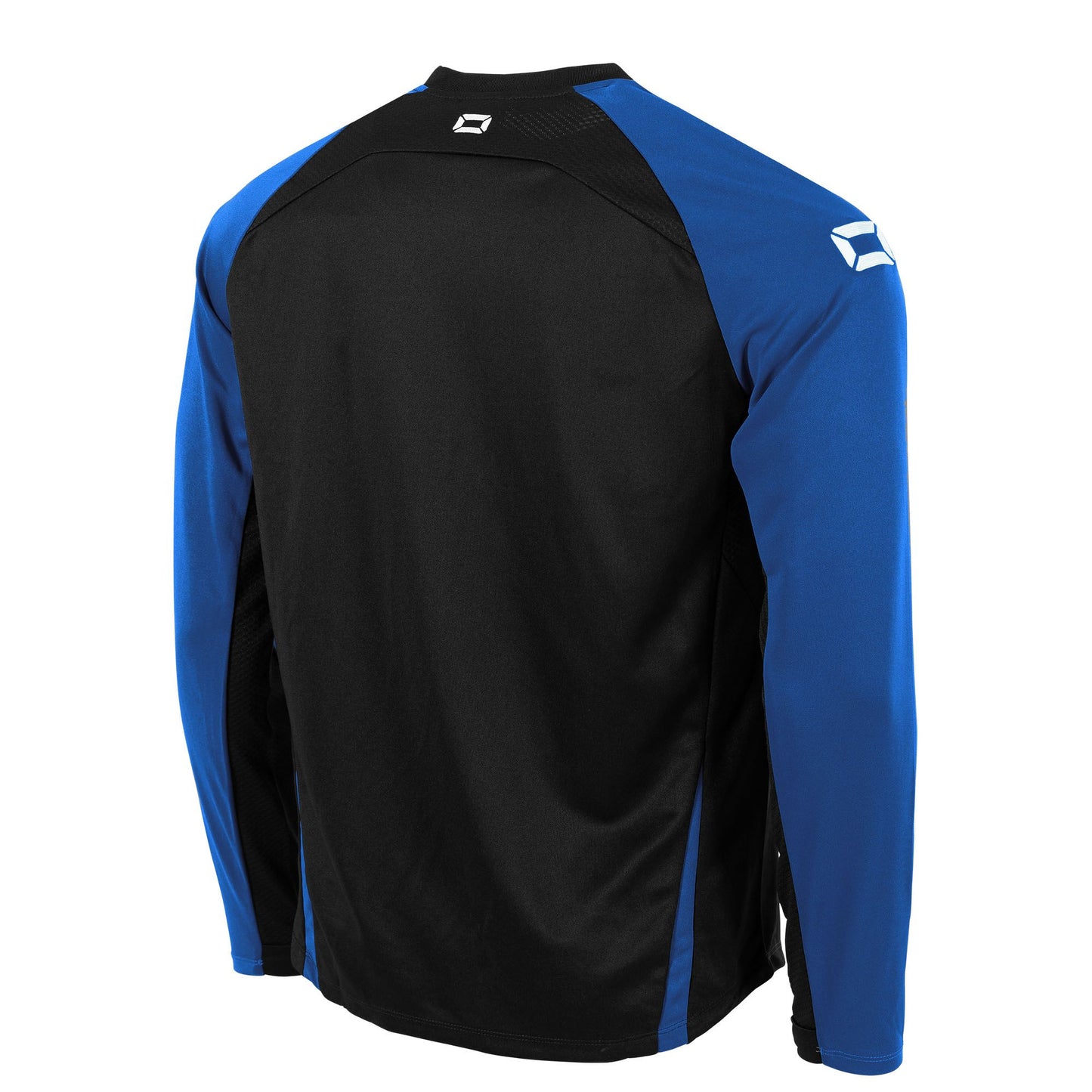 Stanno - Stadio Round Neck Top Schwarz/ Royal Blau