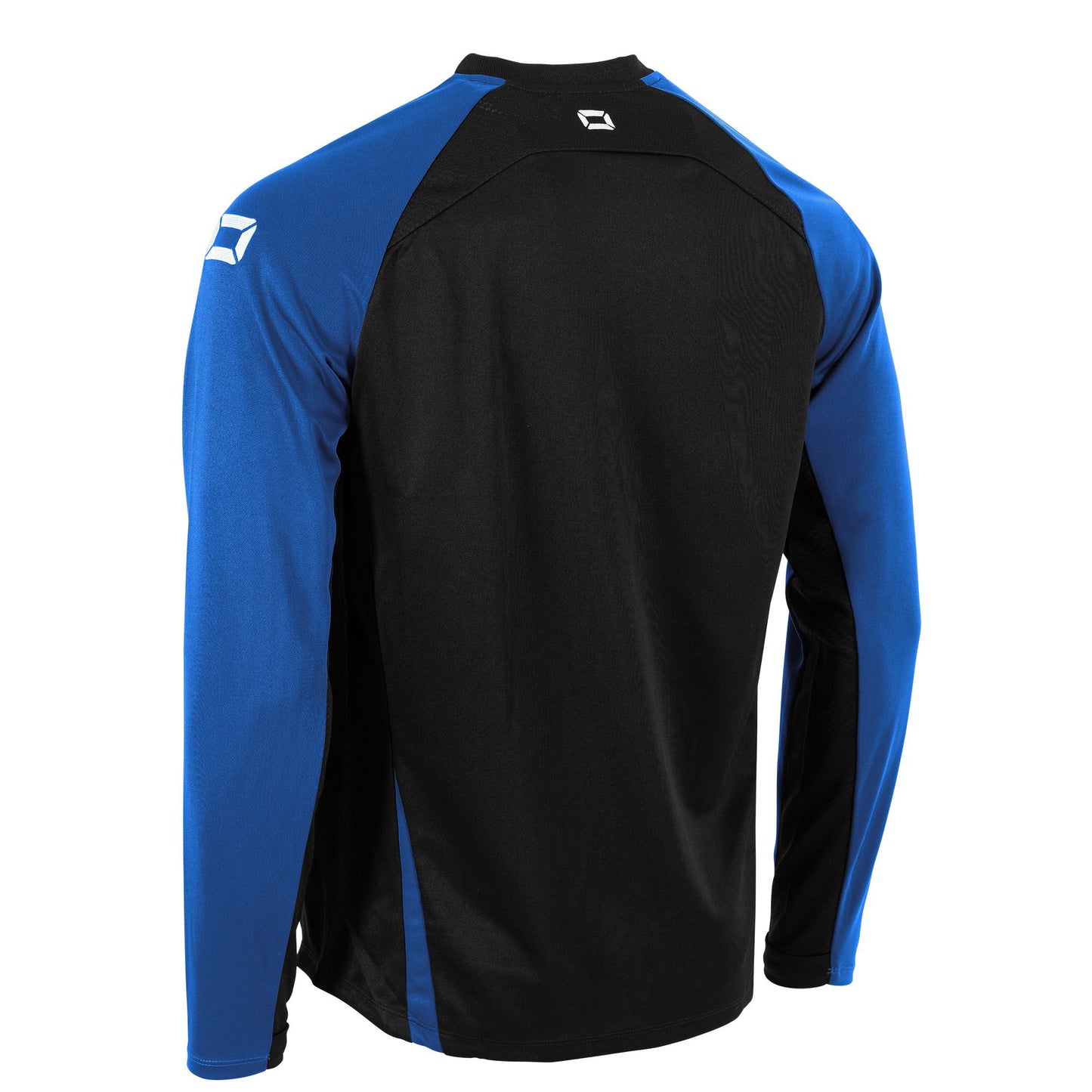 Stanno - Stadio Round Neck Top Schwarz/ Royal Blau
