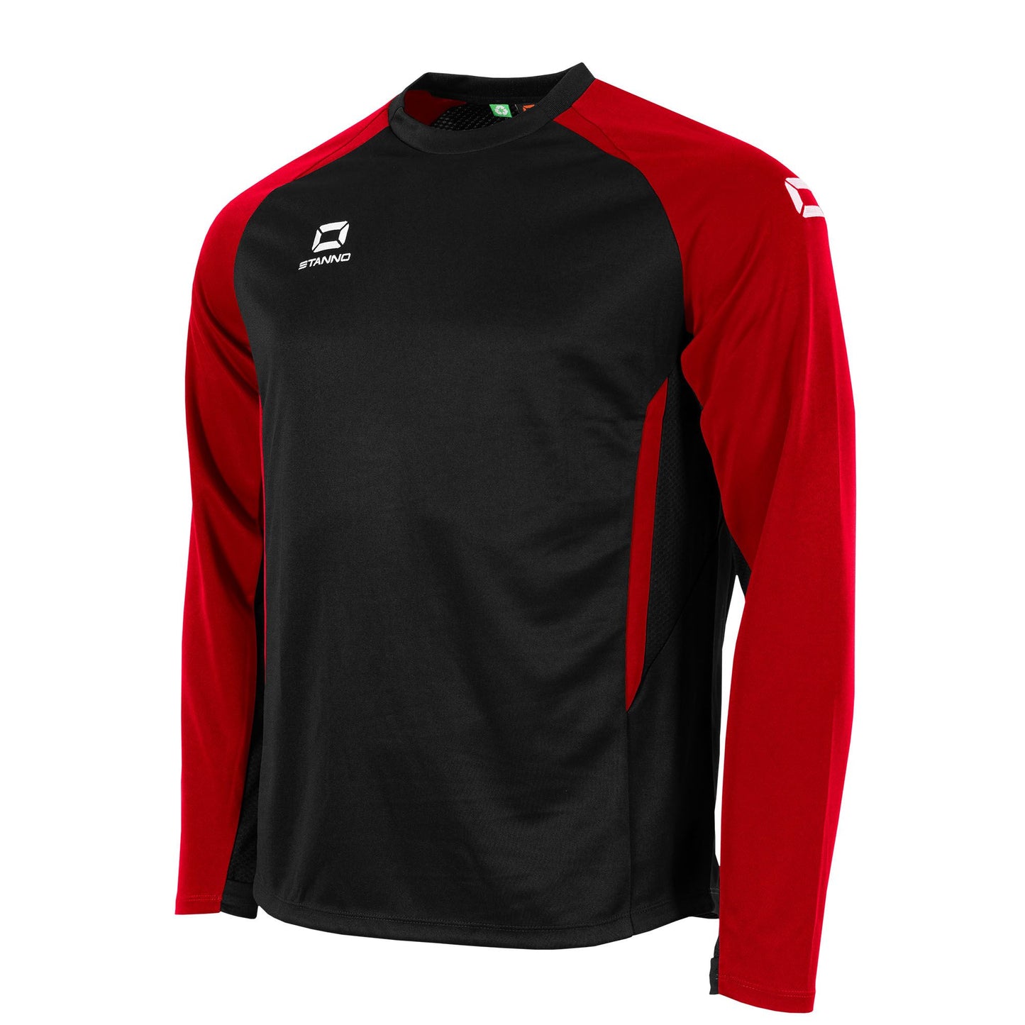 Stanno - Stadio Round Neck Top Schwarz/ Rot