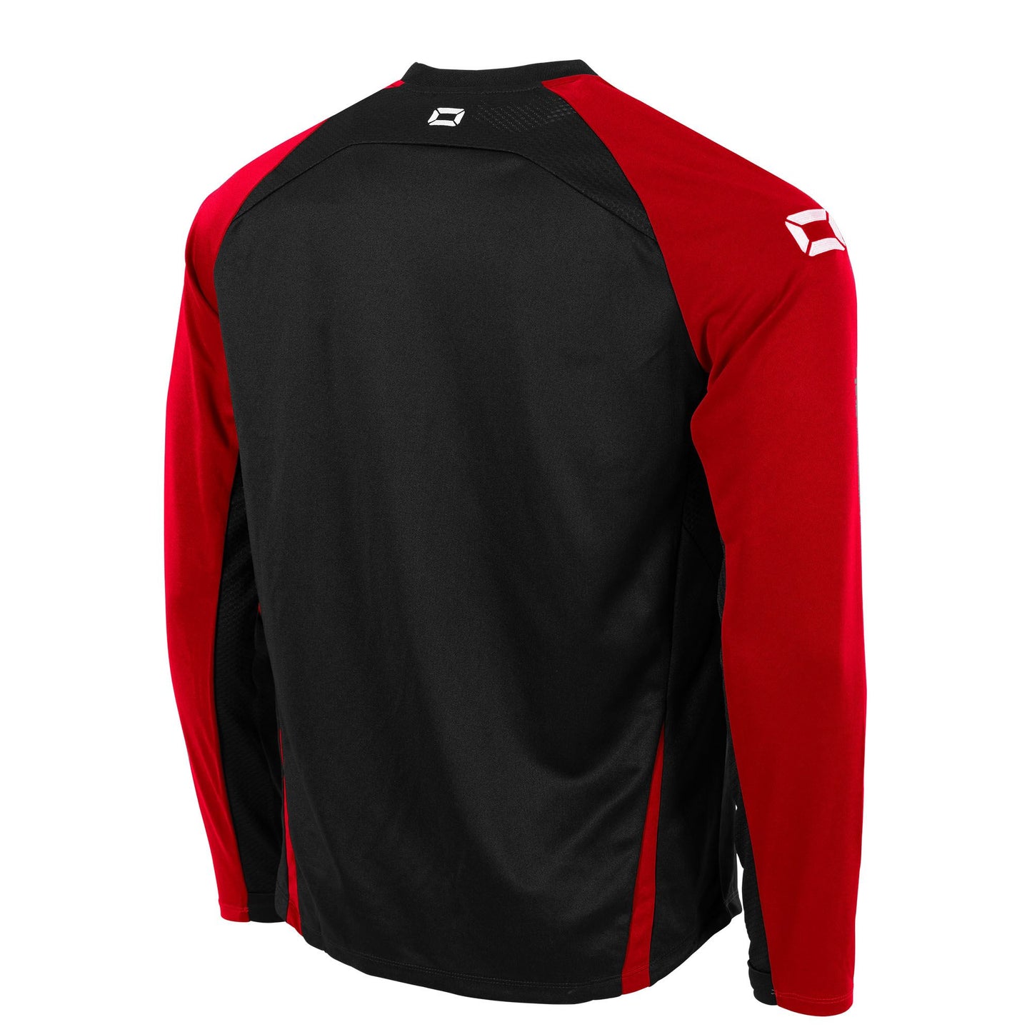 Stanno - Stadio Round Neck Top Schwarz/ Rot