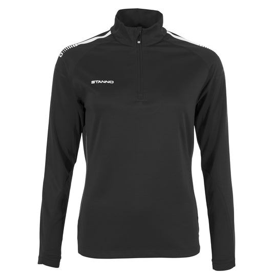 Stanno - First Quarter Zip Top Ladies Schwarz
