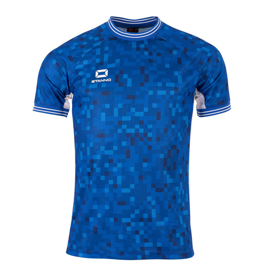 Stanno - Pixel Trikot Unisex Royal Blau