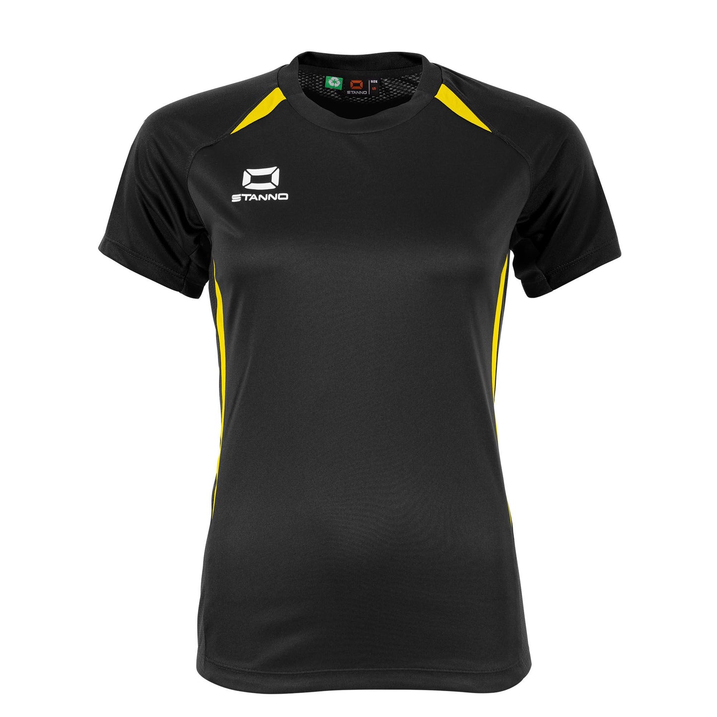 Stanno - Stadio T-Shirt Damen Schwarz/ Gelb