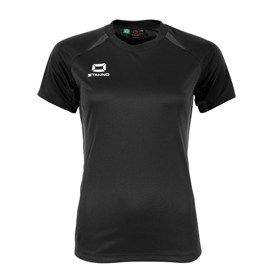 Stanno - Stadio T-Shirt Damen Schwarz/ Grün