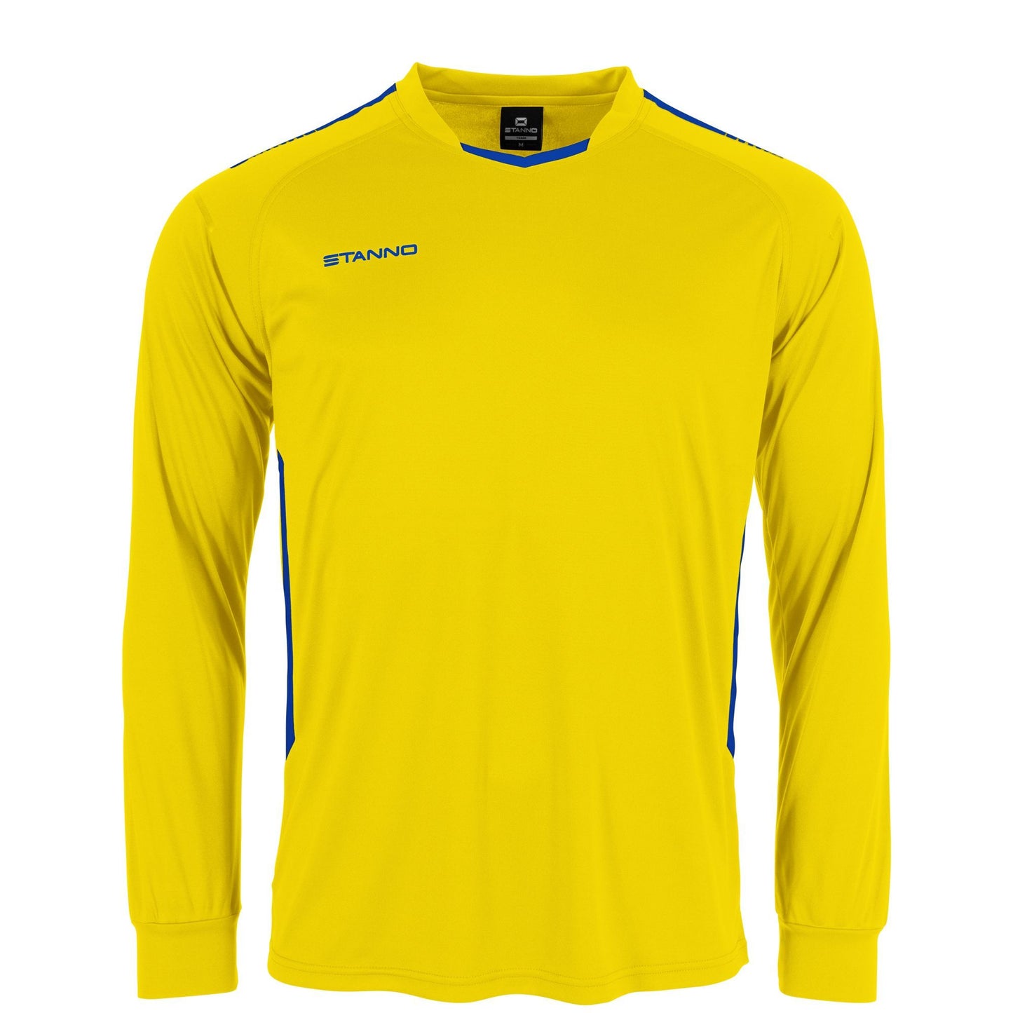 Stanno - First Long Sleeve Shirt Gelb/ Royal Blau