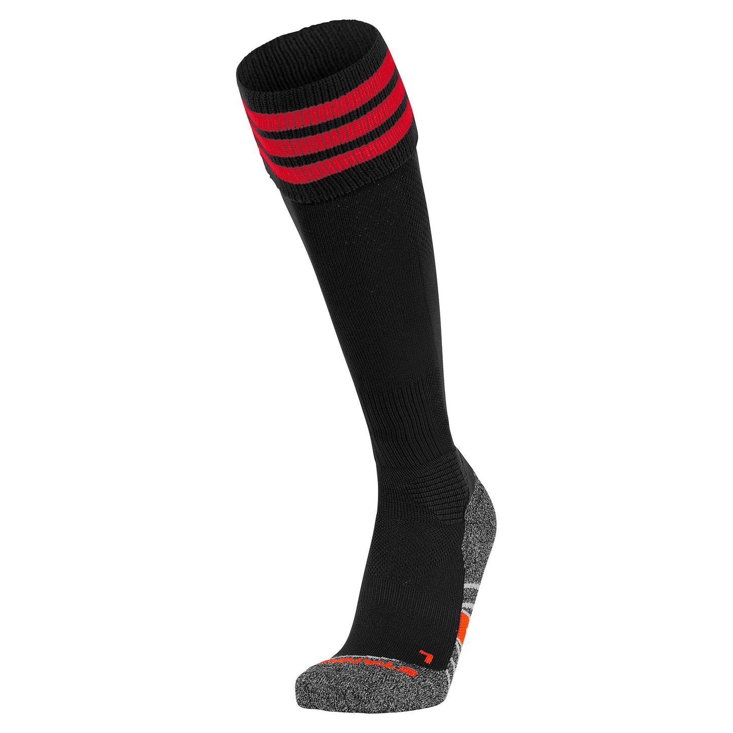 Stanno - Ring Stutzenstrumpf Schwarz/Schwarz