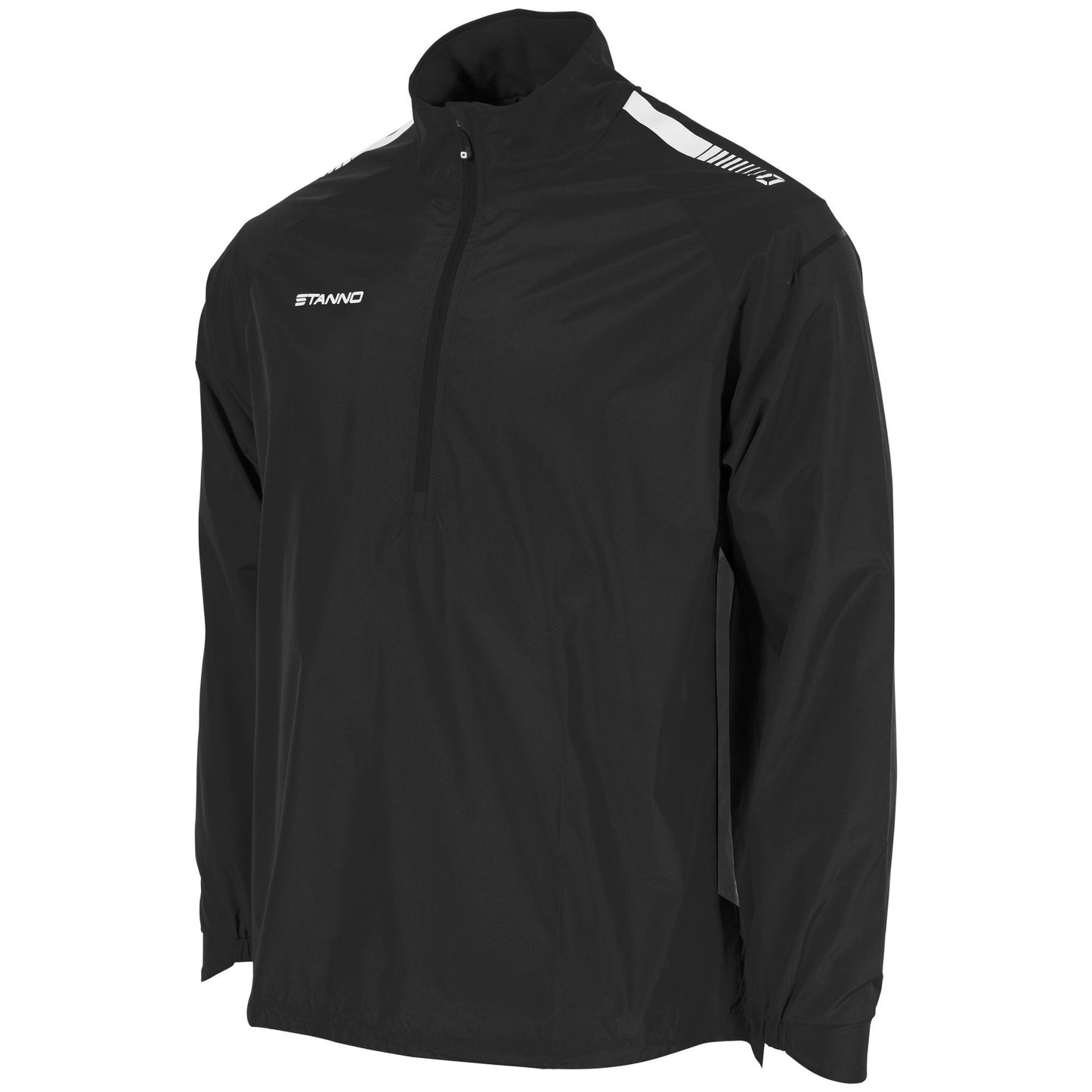 Stanno - First Windbreaker Half Zip Schwarz