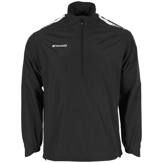 Stanno - First Windbreaker Half Zip Schwarz