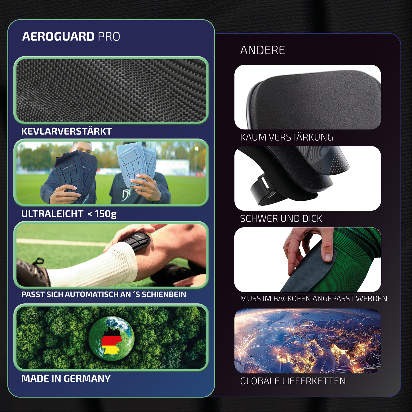 Ourfussball - Großer Schoner mit Strumpf