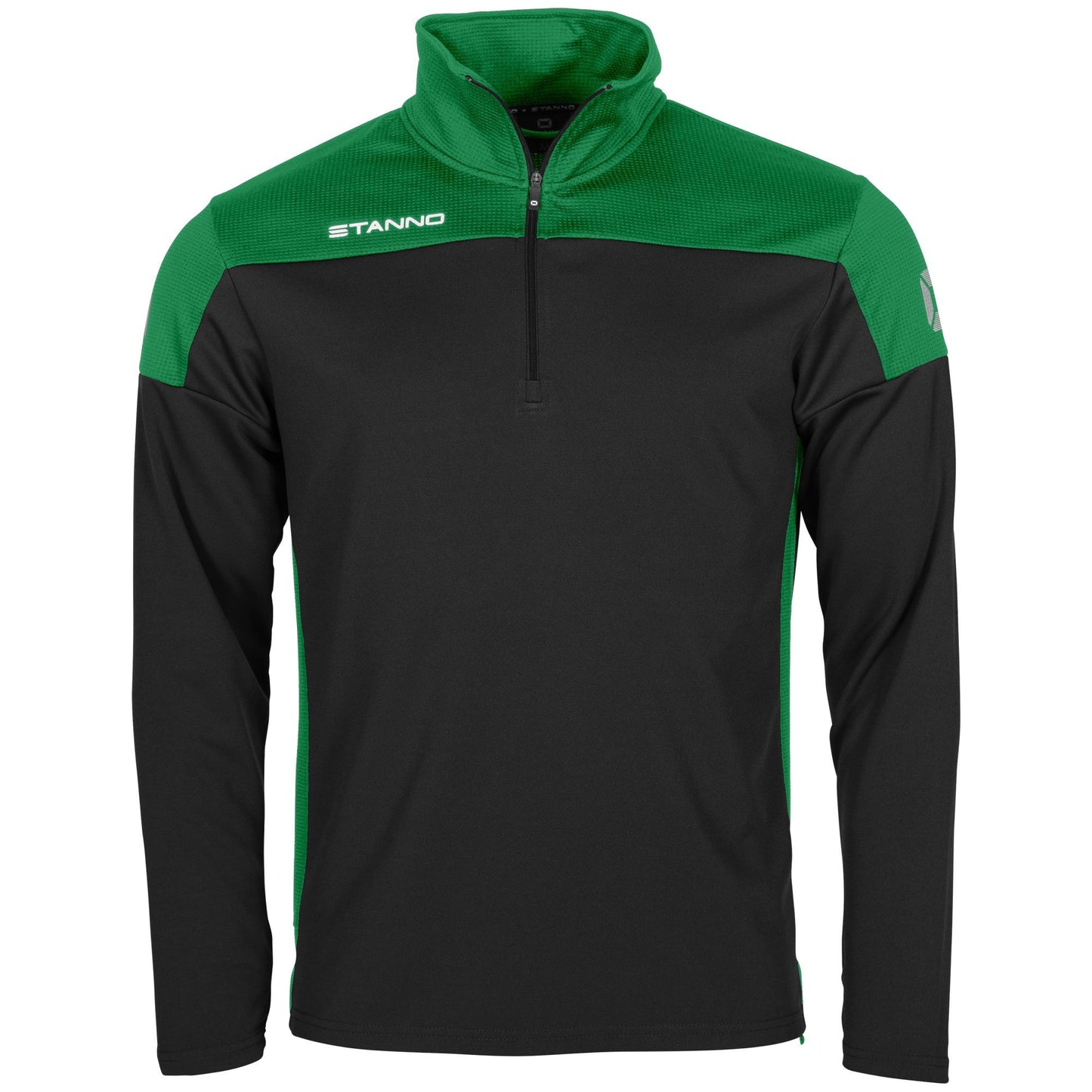 Stanno -Pride 1/4 Zip Top Schwarz/ Grün