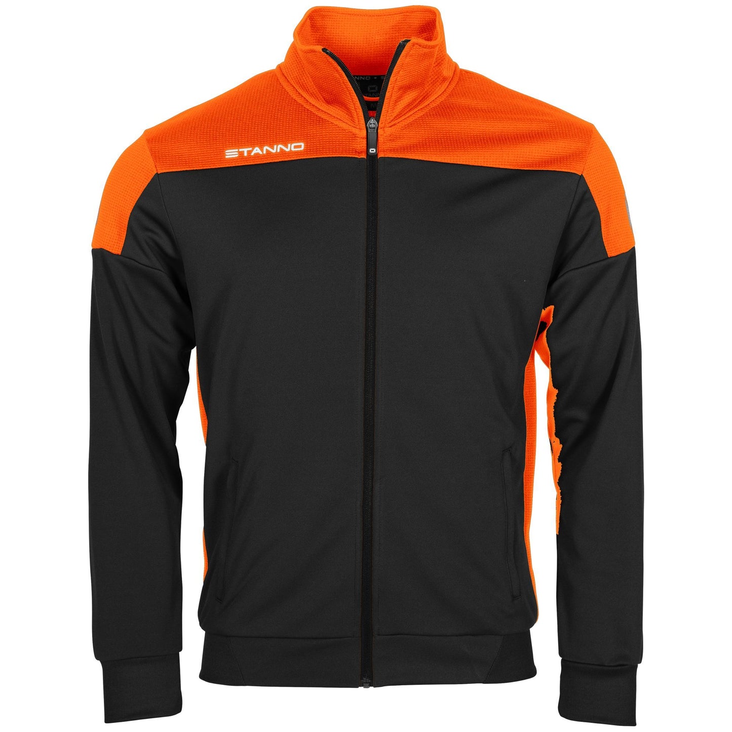 Stanno -Pride Full Zip Jacke Schwarz/ Orange