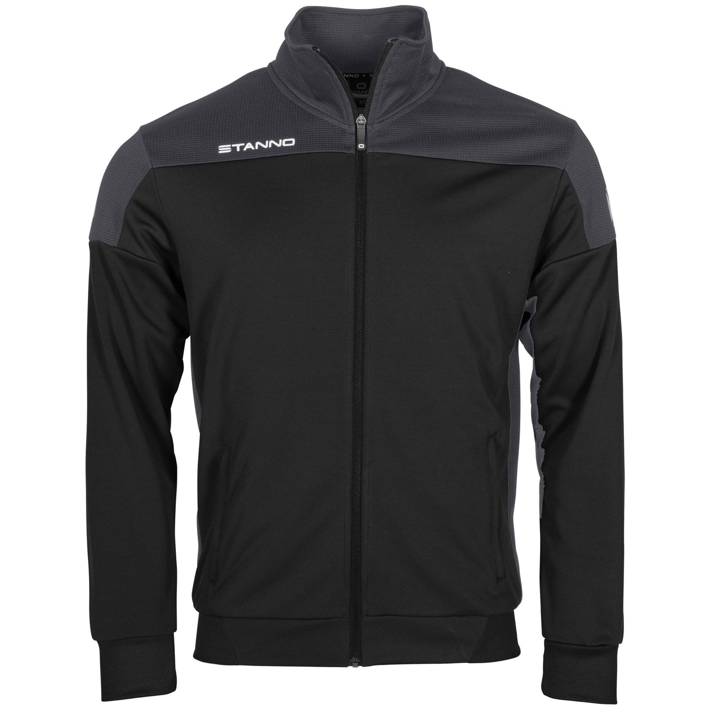 Stanno -Pride Full Zip Jacke Schwarz/ Grau