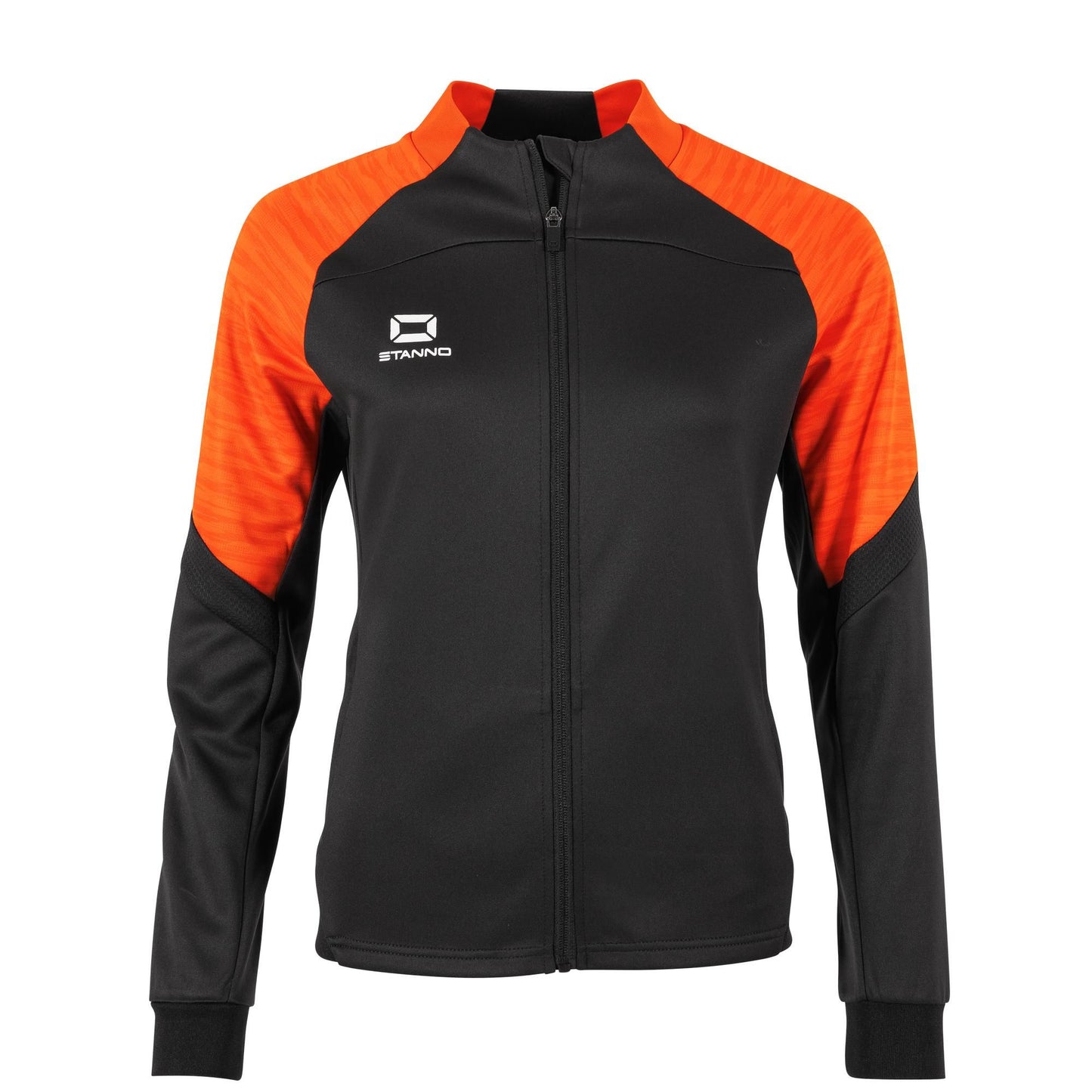 Stanno - Bolt Full Zip Jacke Damen Schwarz/ Orange