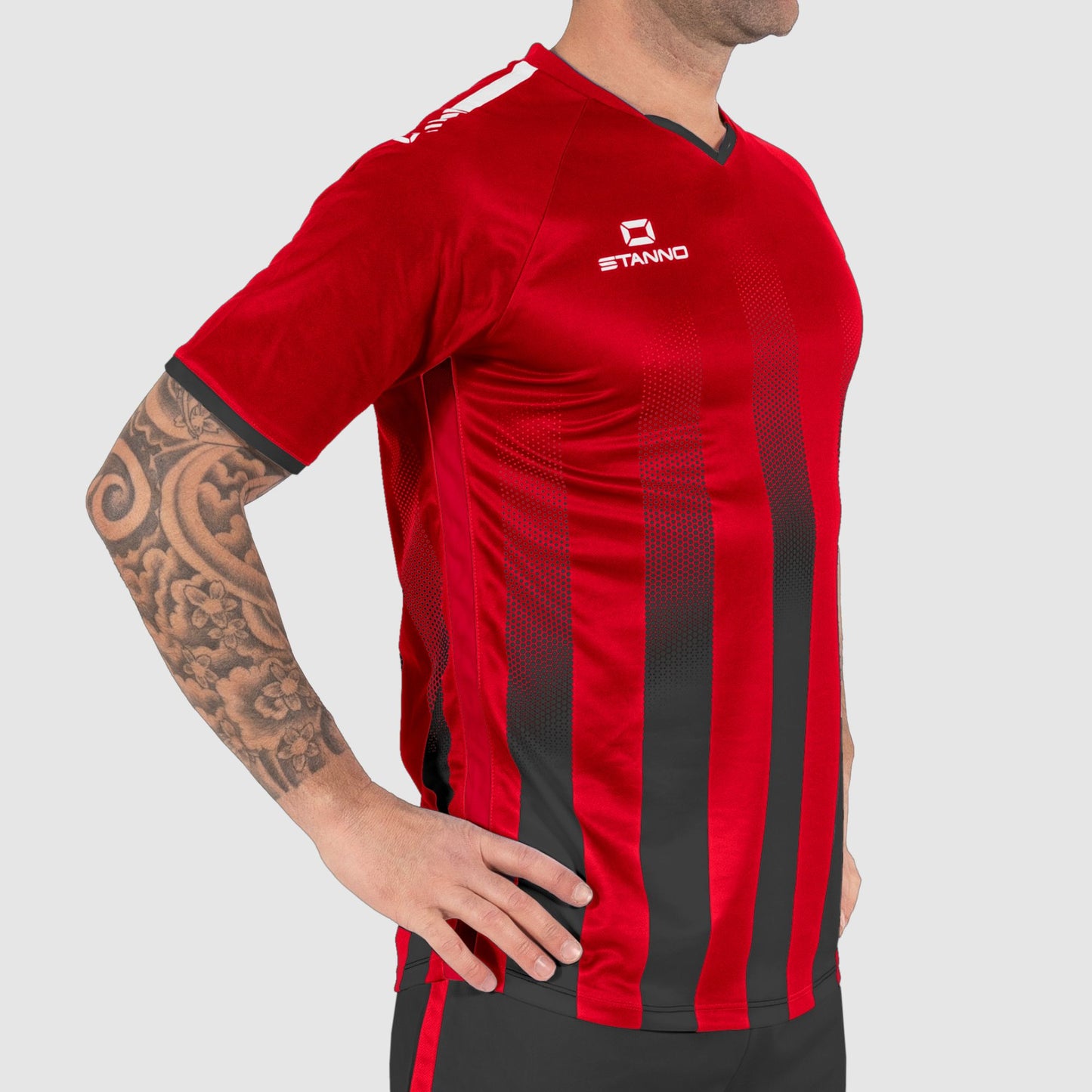 Stanno - Vivid Trikot Rot-Schwarz