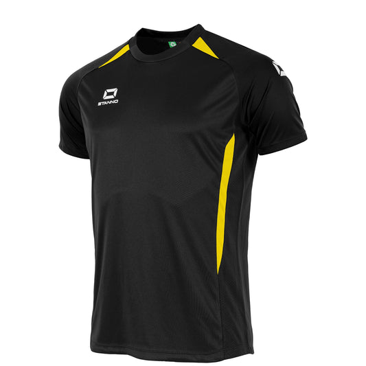 Stanno - Stadio T-Shirt Unisex Schwarz/ Gelb