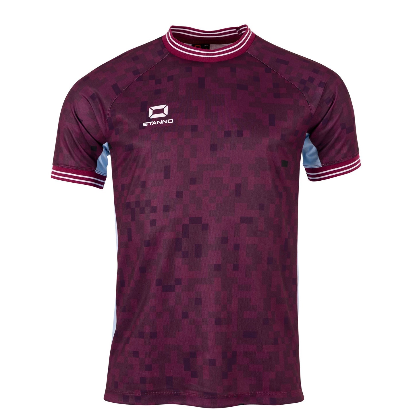 Stanno - Pixel Trikot Unisex Burgunder