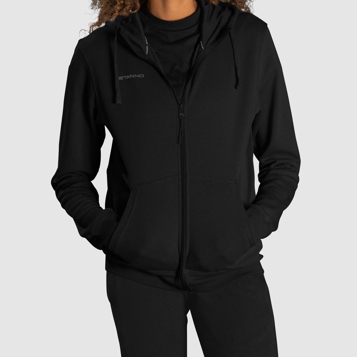 TSG - Base Hooded Full Zip Sweat Top Schwarz