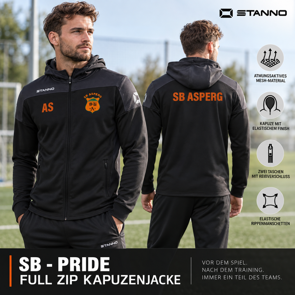 SB Asperg - Pride Full Zip Kapuzen