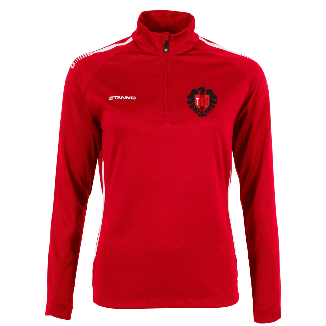 TSG - First Quarter Zip Top Ladies Rot