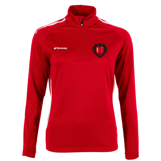 TSG - First Quarter Zip Top Ladies Rot